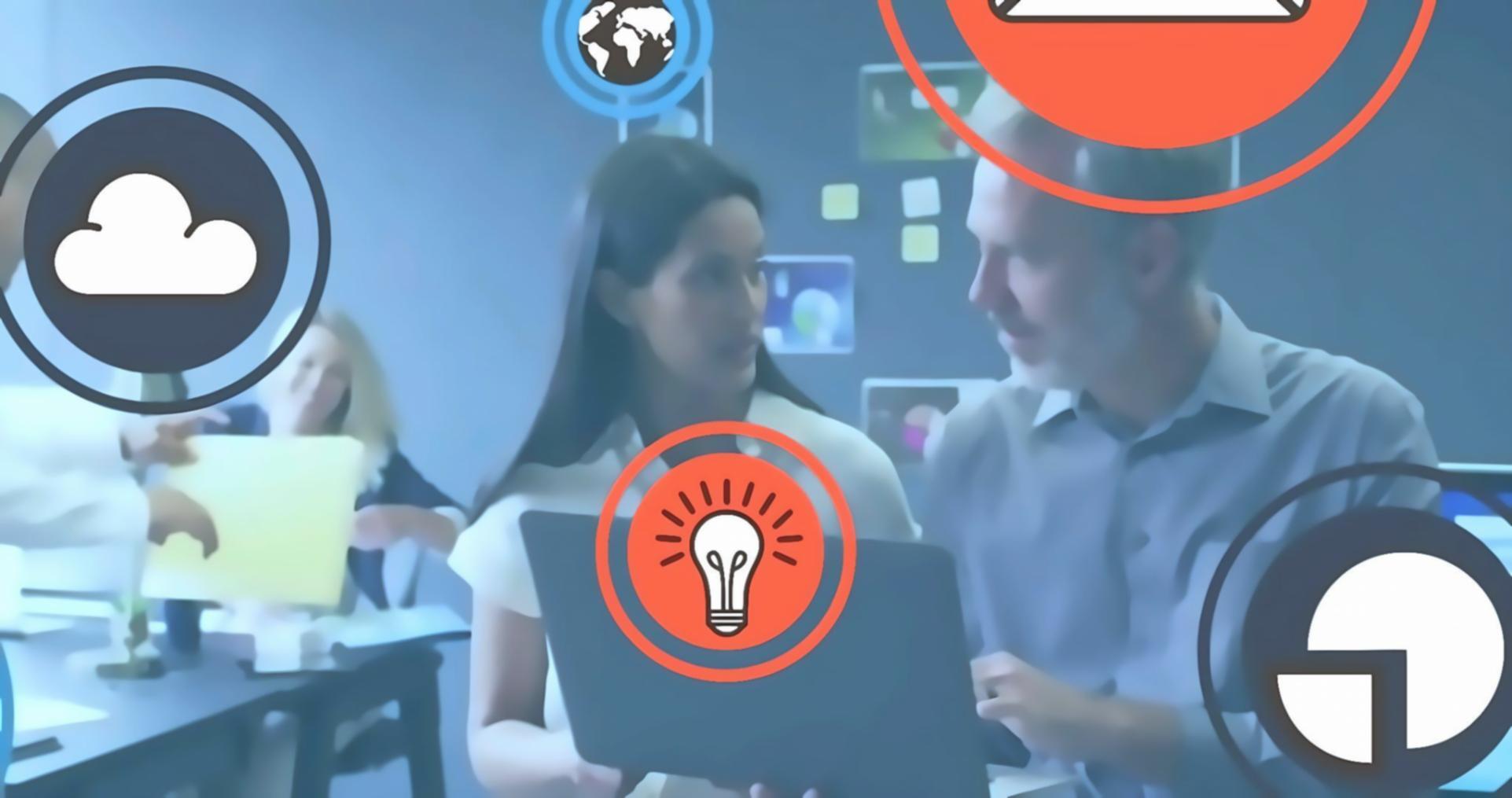 Development team reviewing code architecture